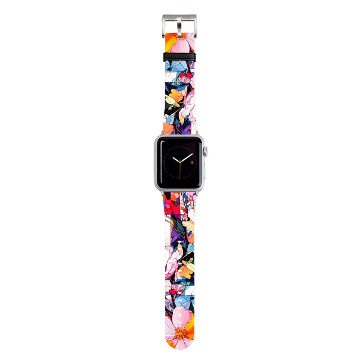 Geblümtes Apple Watch Armband