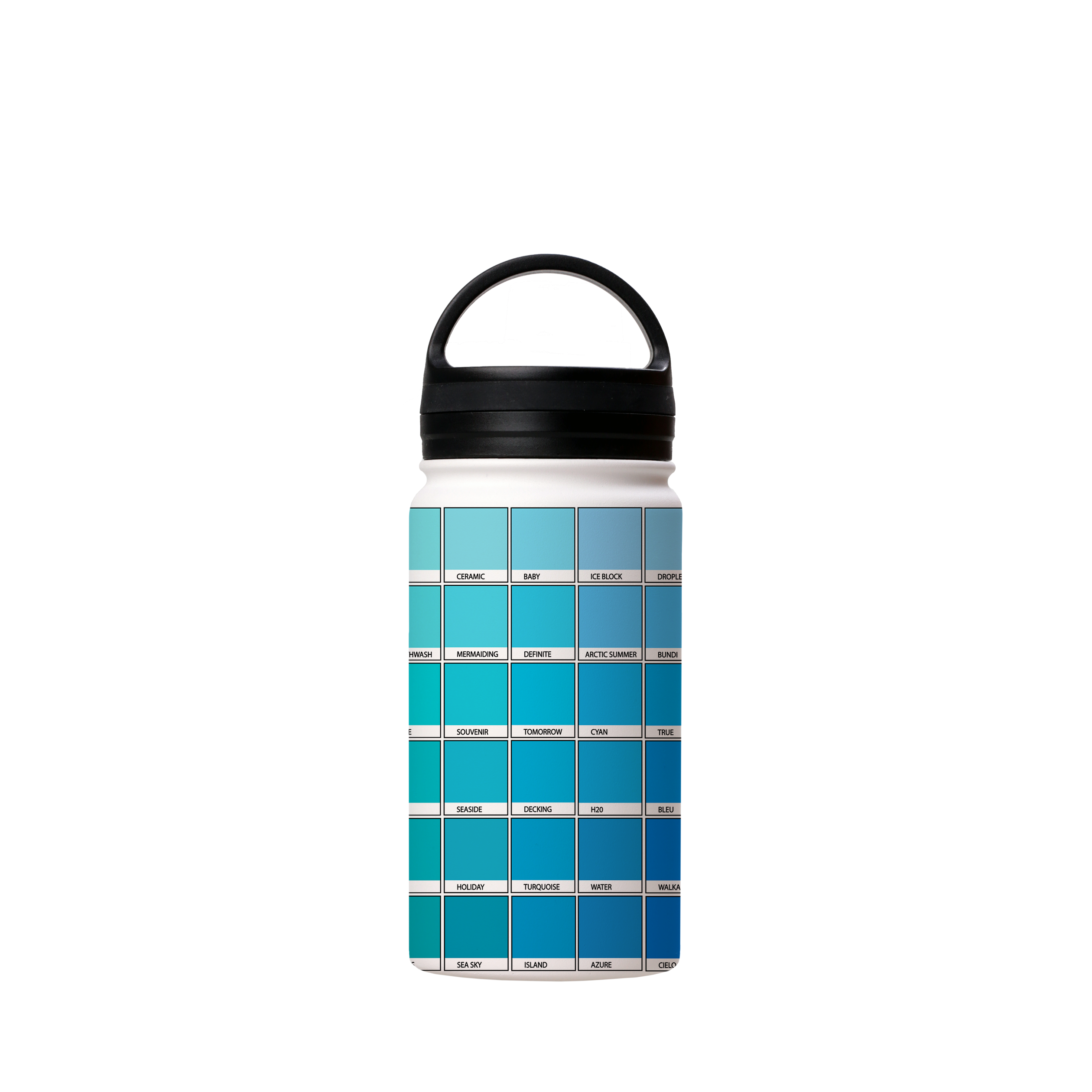 Blue Chromology By Kitty Joseph Insulated Stainless Steel Water Bottle