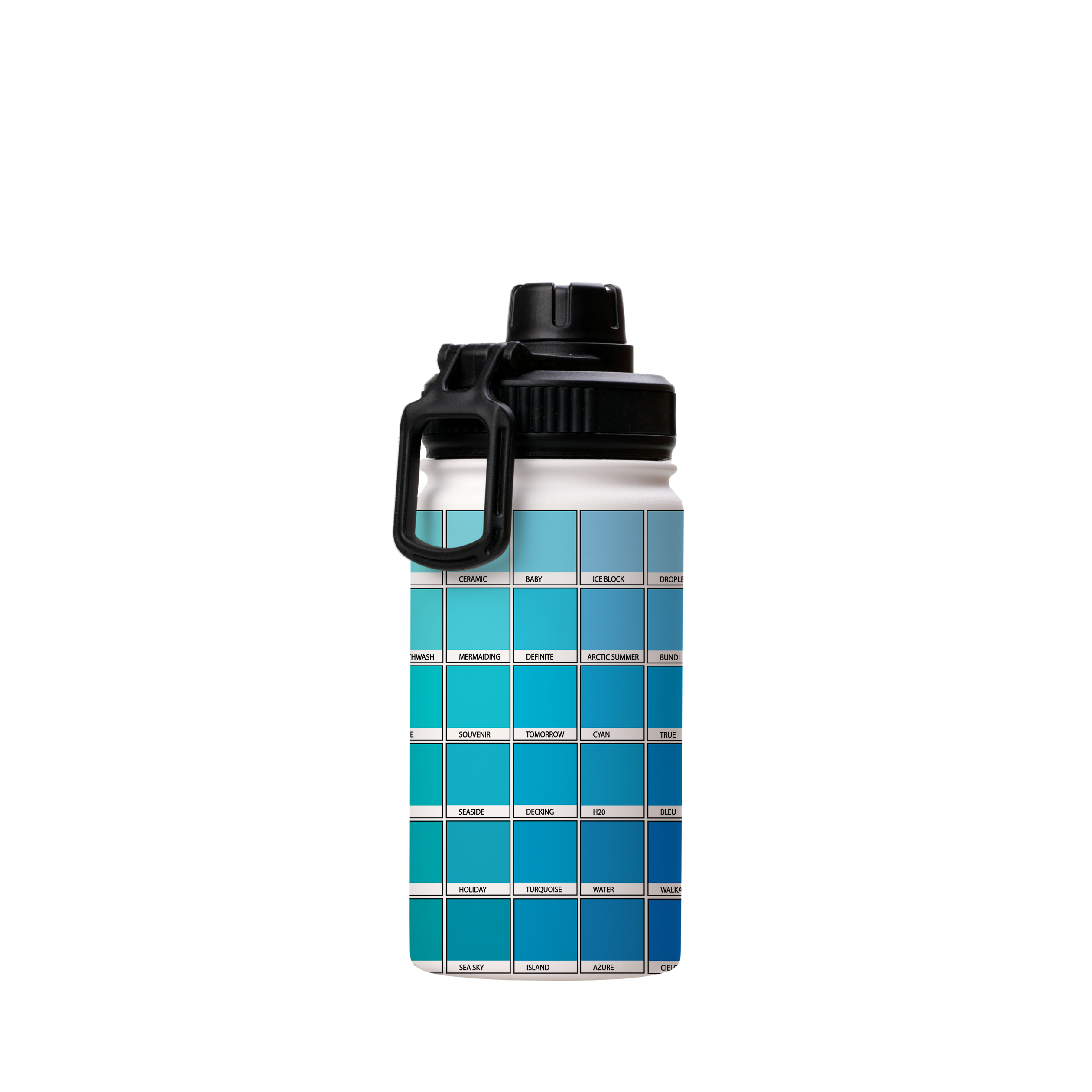 Blue Chromology By Kitty Joseph Insulated Stainless Steel Water Bottle