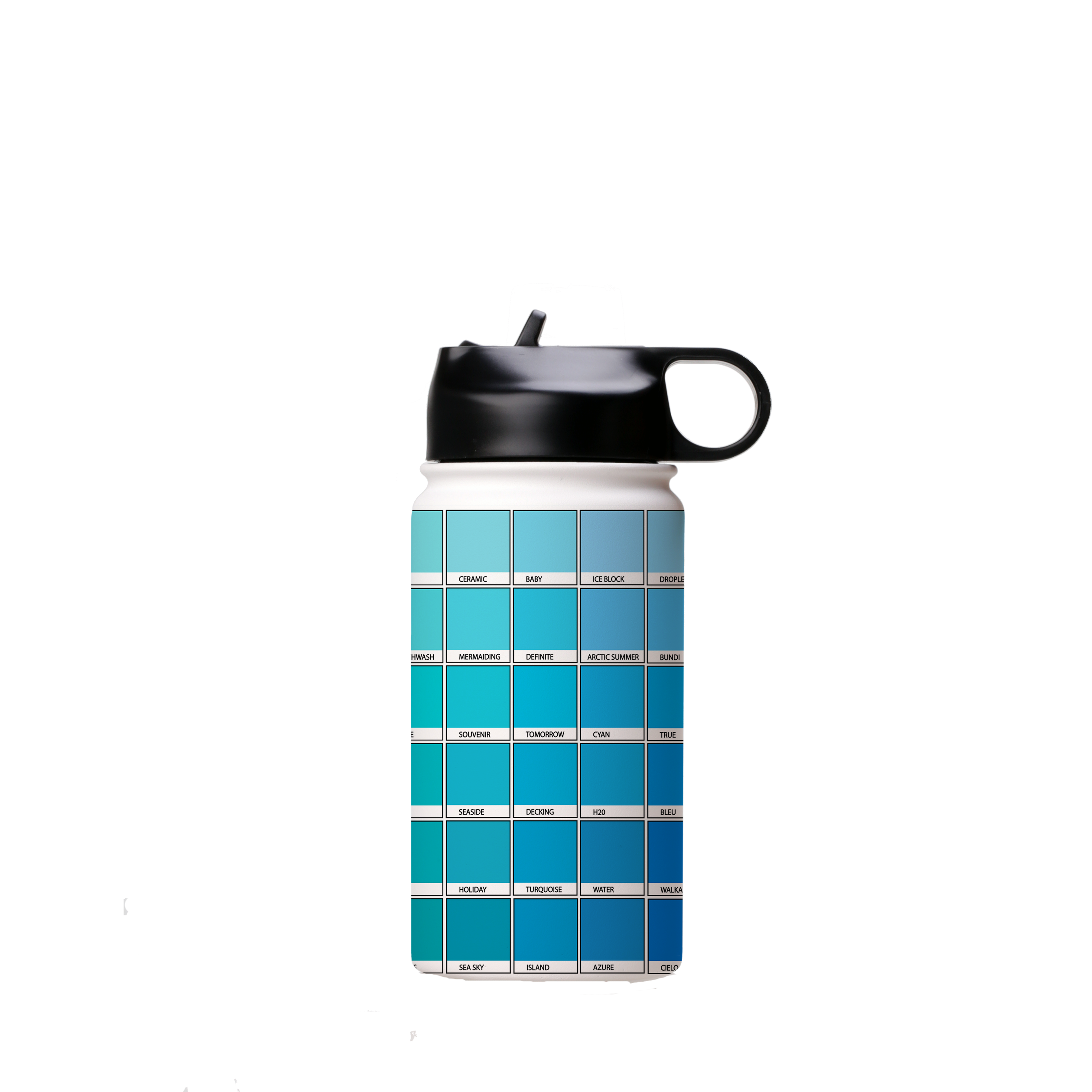 Blue Chromology By Kitty Joseph Insulated Stainless Steel Water Bottle