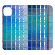Blue Chromology By Kitty Joseph Wallet case