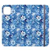 Blue Floral II Wallet Case