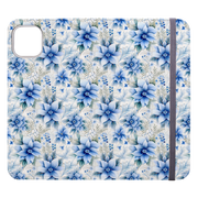 Blue Floral III Wallet Case