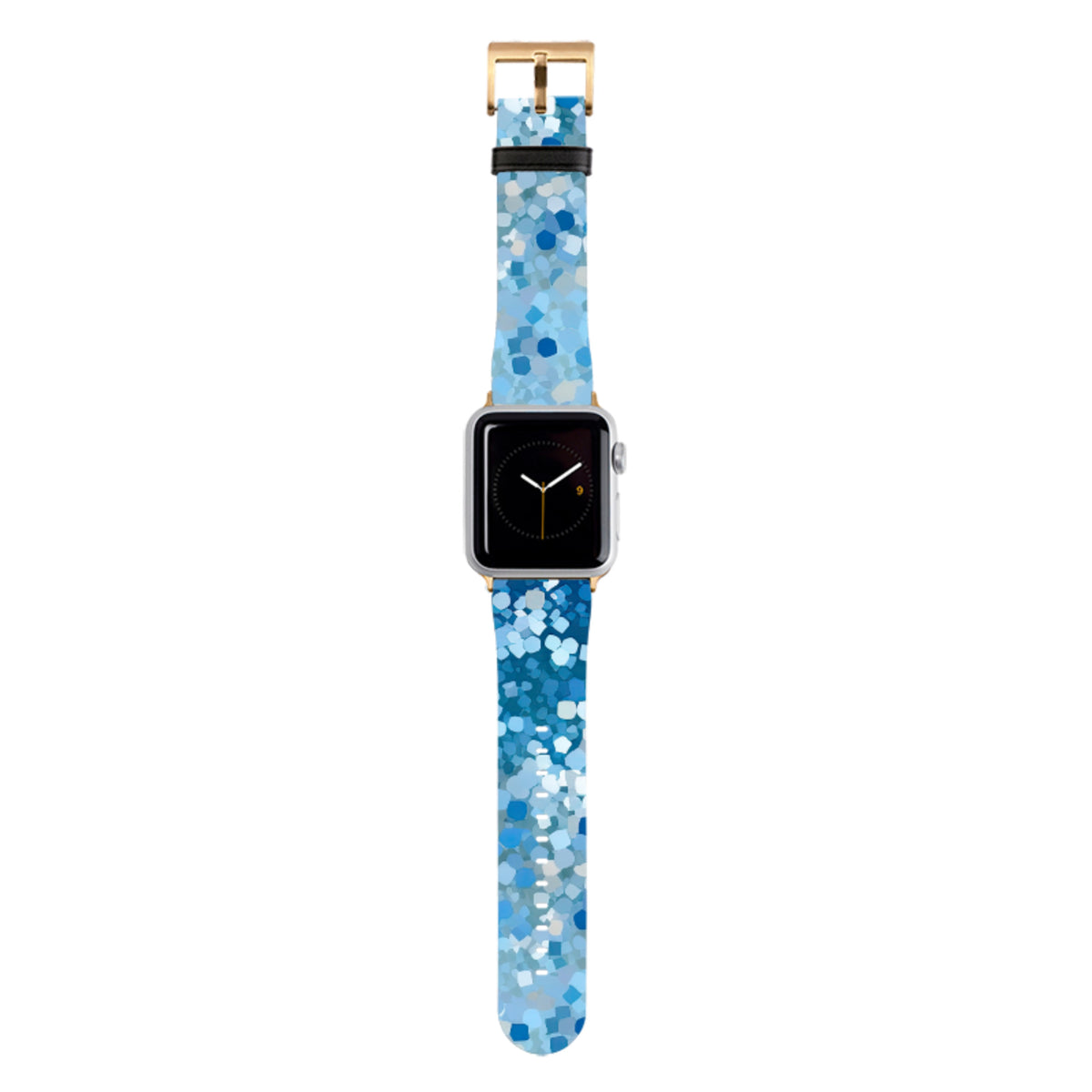 Blue Glitter II Apple Watch Armband