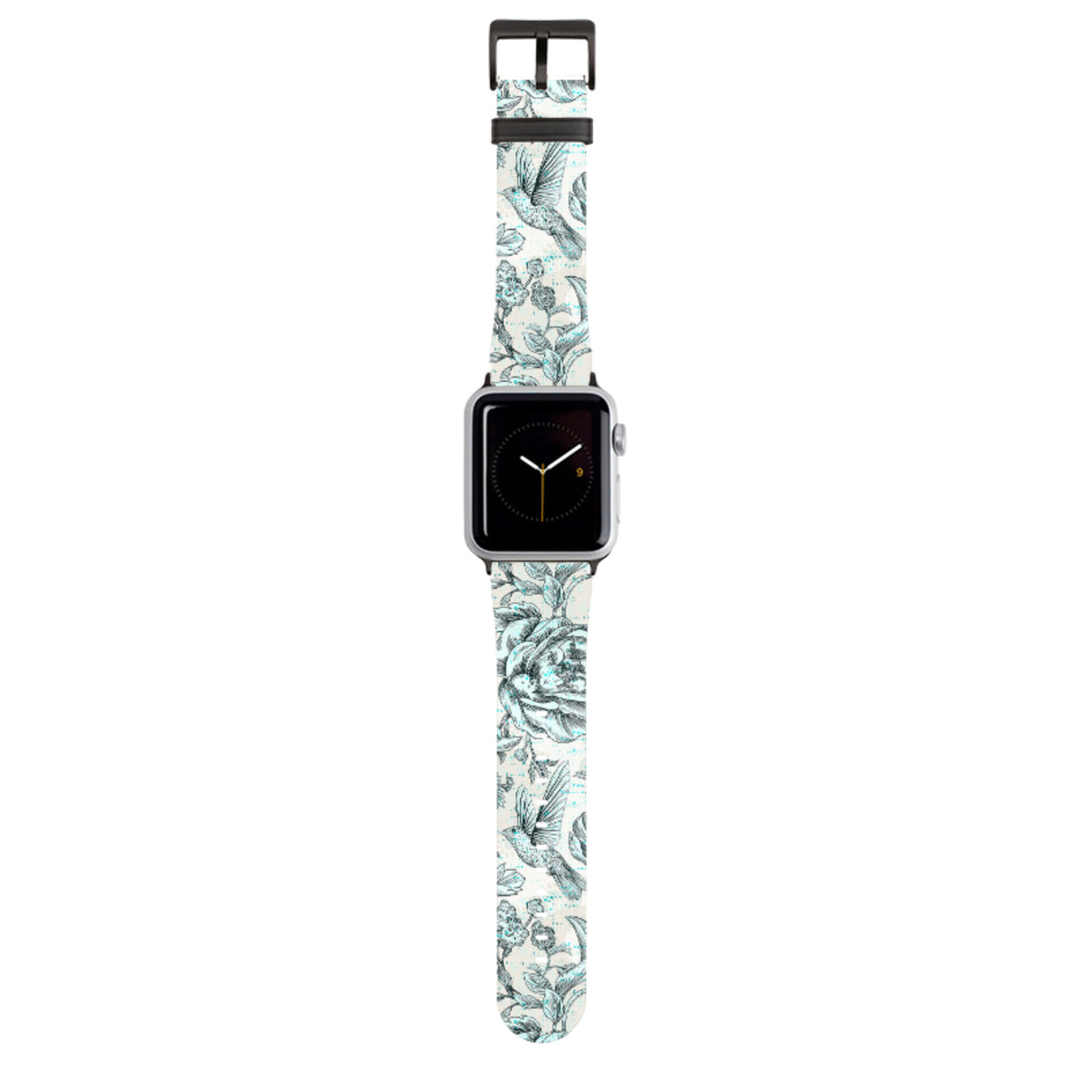 Blue peonies Apple Watch Strap