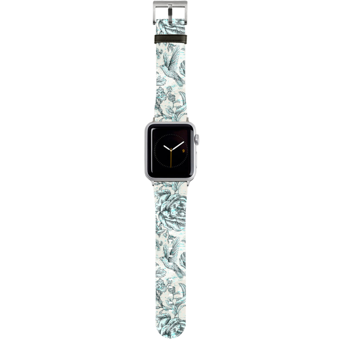 Blue peonies Apple Watch Strap