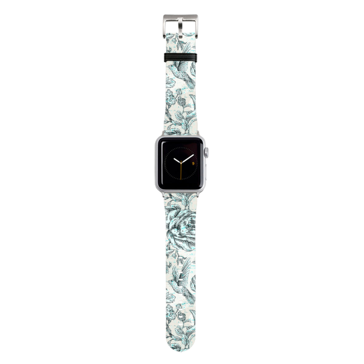 Blue peonies Apple Watch Strap