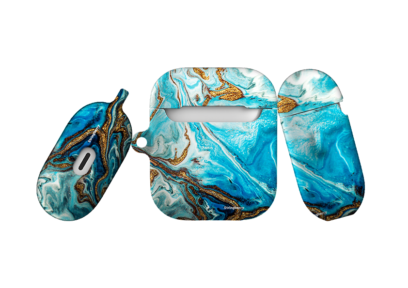 Blue Royal Airpod Case ( Gen 1 & 2 )