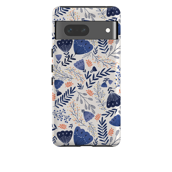 Google Tough Case -  Blue Floral By Jade Mosinski