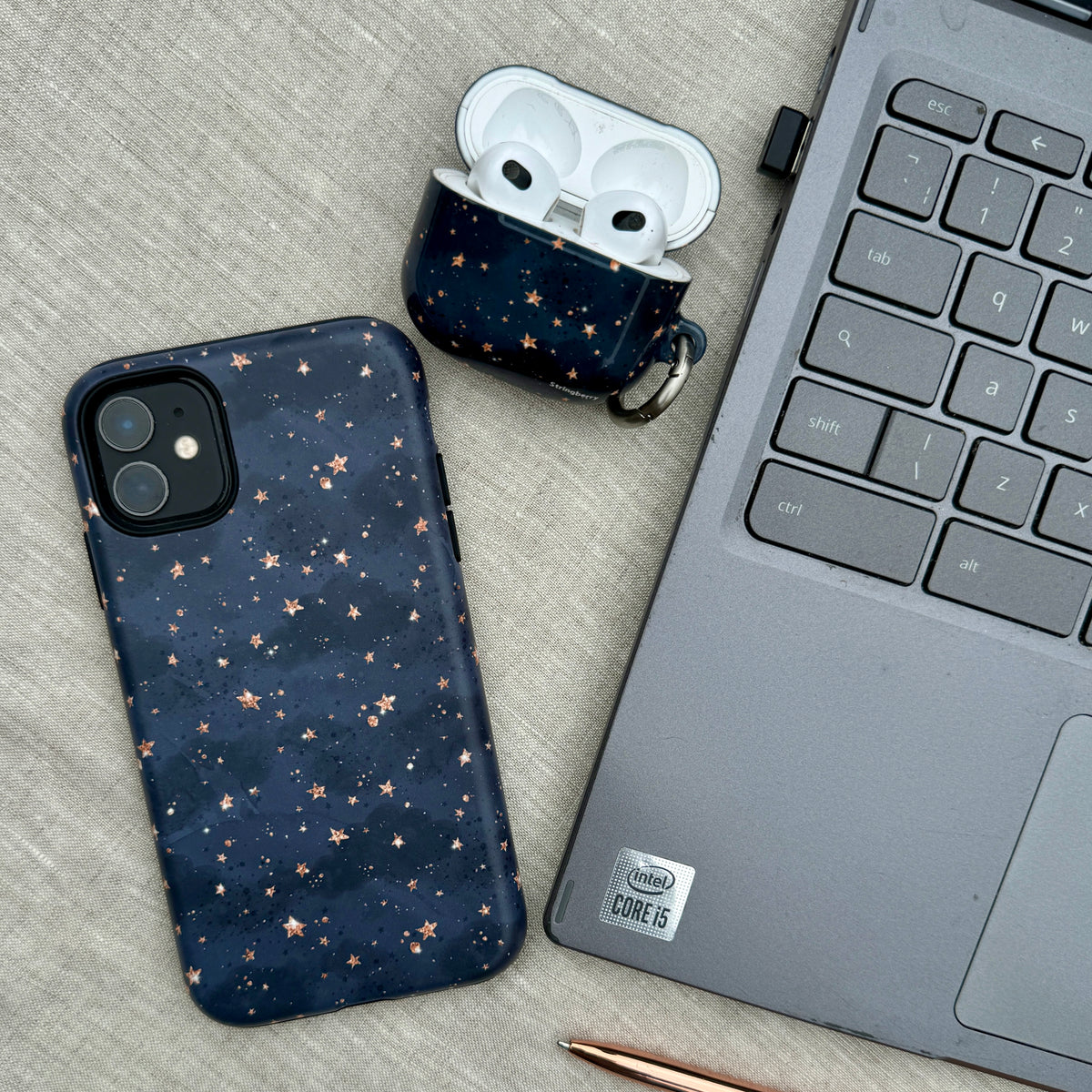Bode Galaxy Airpod Case Gen 3