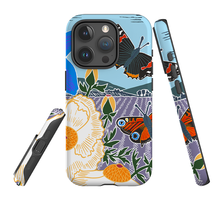 iPhone Tough Case - Bold Butterflies By Kate Heiss