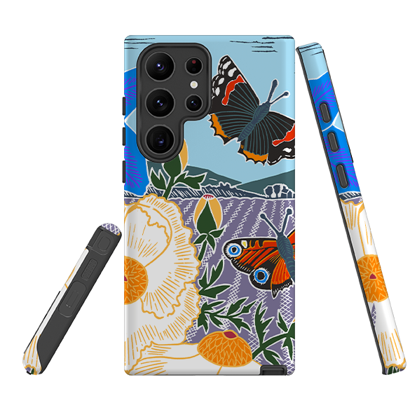 Samsung Tough Case - Bold Butterflies By Kate Heiss
