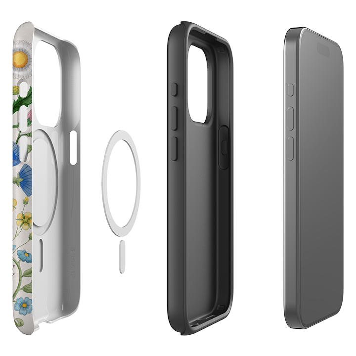 iPhone MagSafe Tough Case - Botanical Garden By Bex Parkin