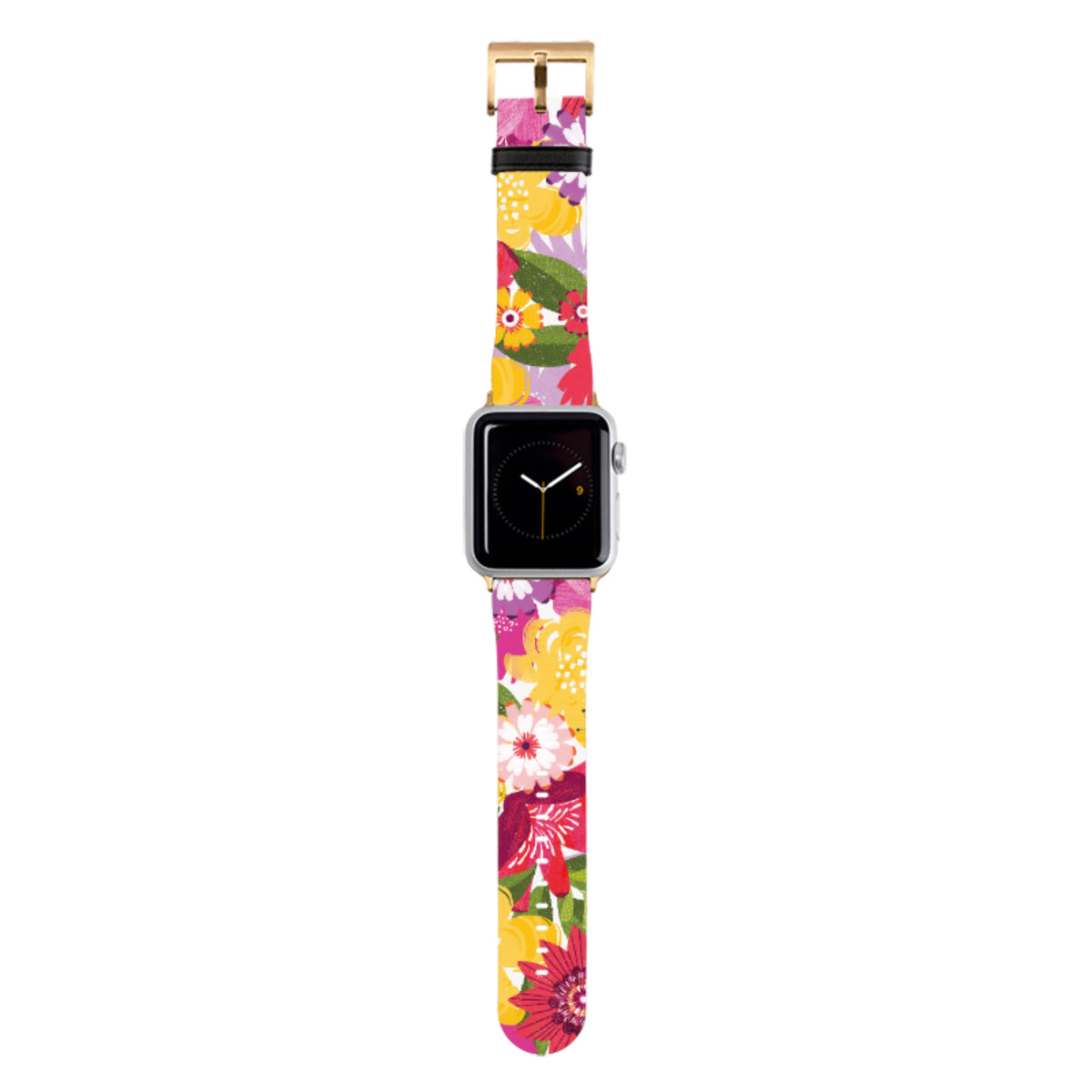 Bright Blooms I Apple Watch Strap By Ali Brookes