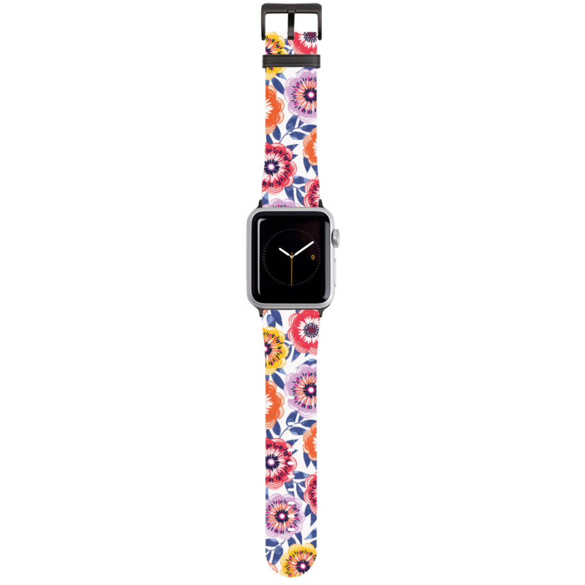 Bright Blooms III Apple Watch Armband von Ali Brookes