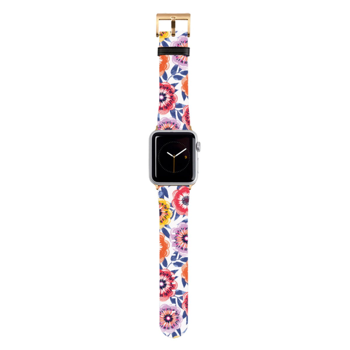 Bright Blooms III Apple Watch Strap By Ali Brookes