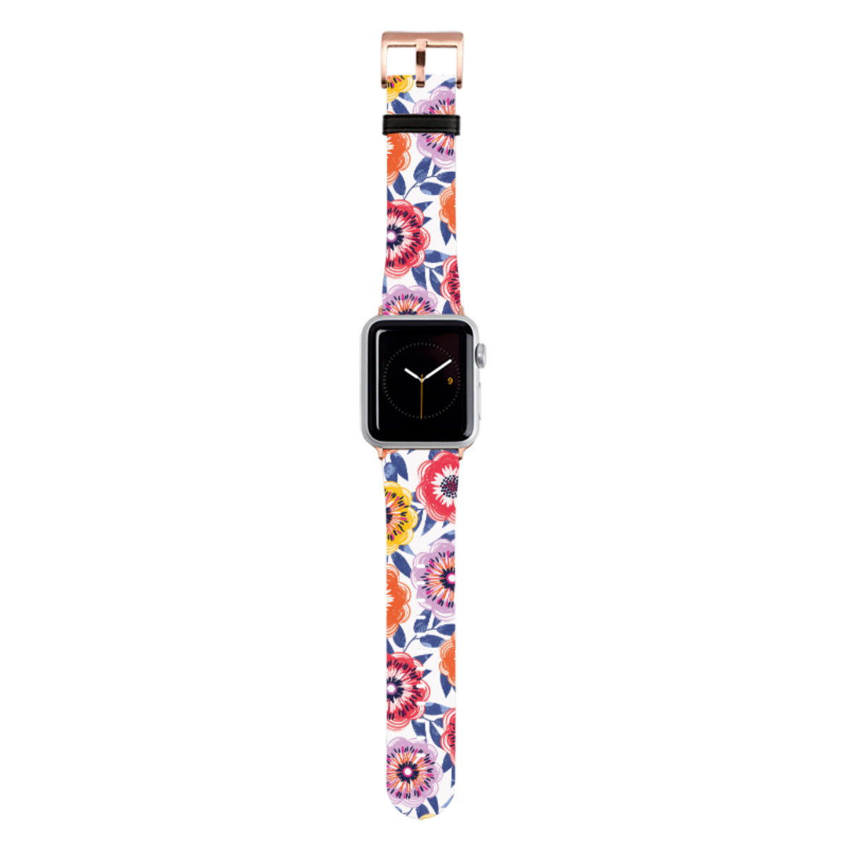 Bright Blooms III Apple Watch Strap By Ali Brookes