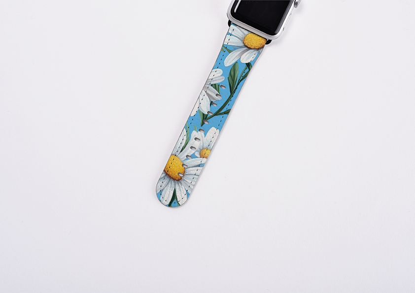 Bright Daisies Apple Watch Strap
