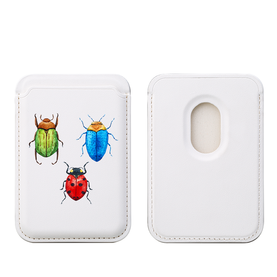 Bug Life MagSafe Wallet- White