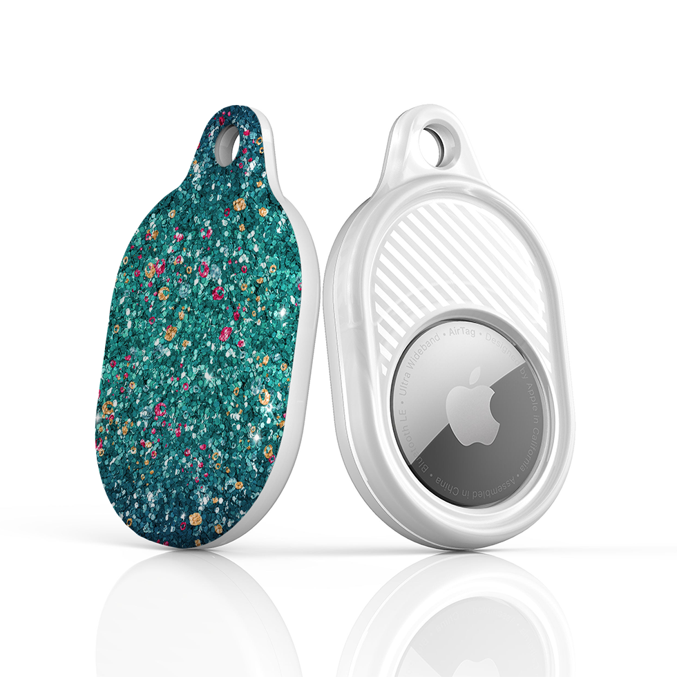 Butterfly Comet Airtag Case (does not glitter)