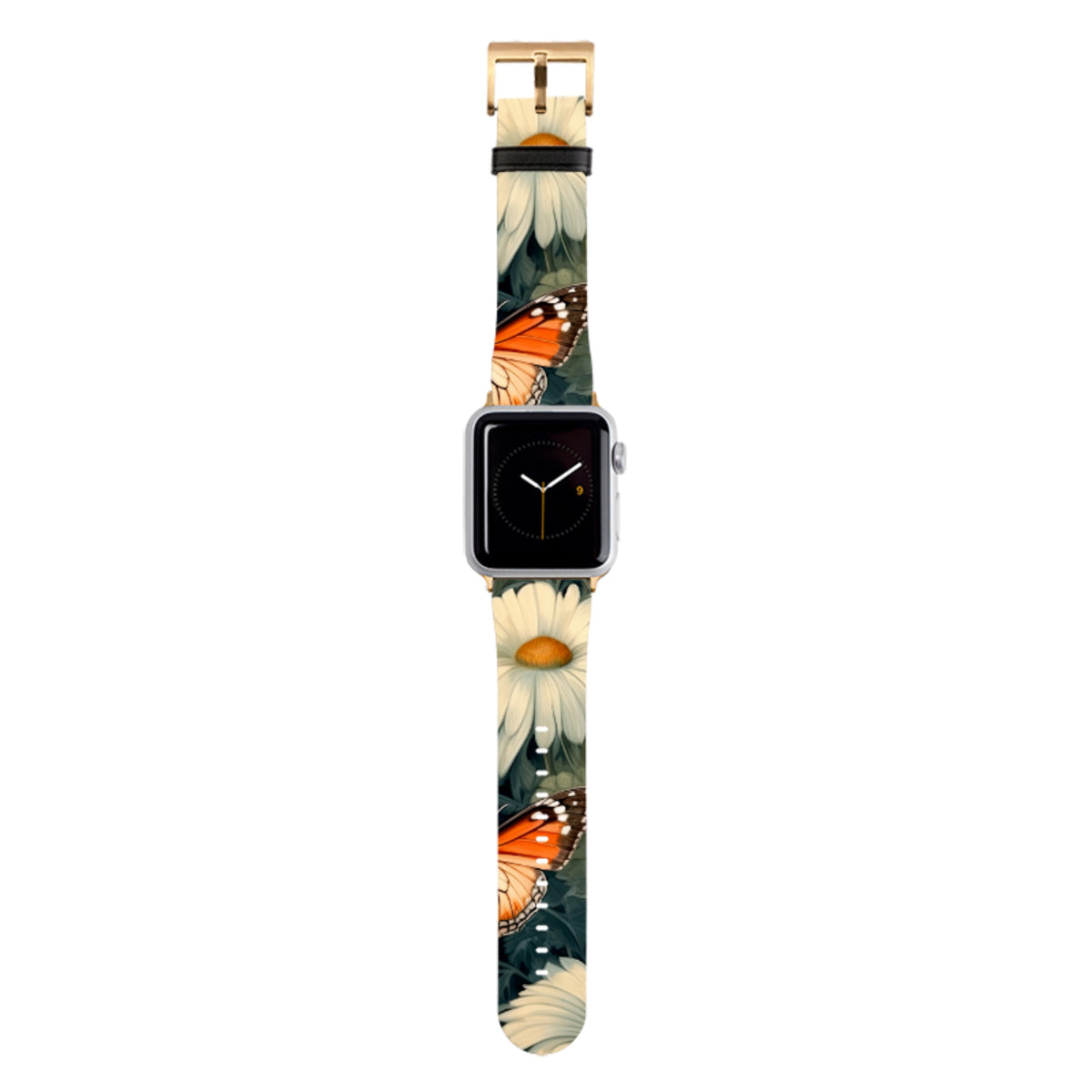Butterfly Daisies III Apple Watch Strap