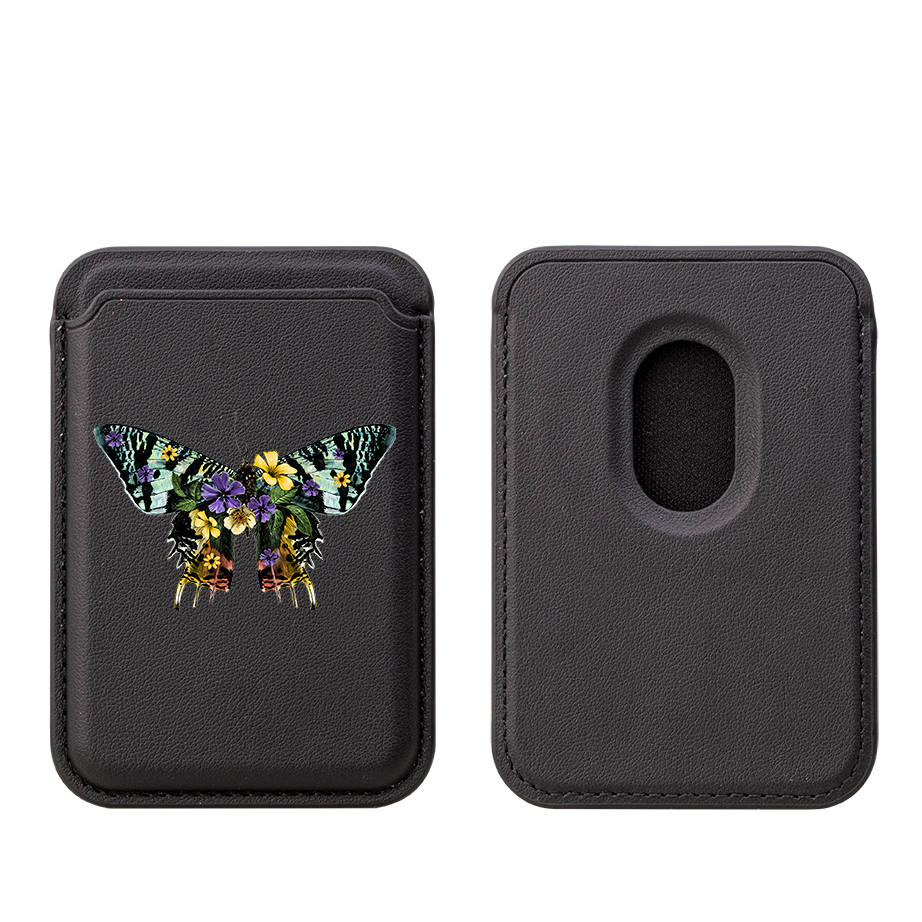 Butterfly III MagSafe Wallet- Black