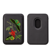 Butterfly Tales MagSafe Wallet- Black