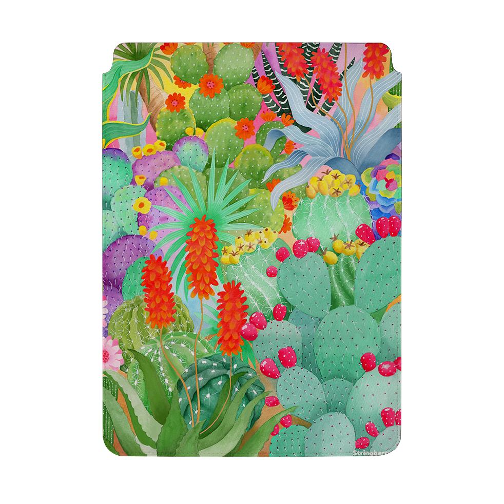 Cactus By Bex Parkin Laptop, Kindle & iPad Sleeve