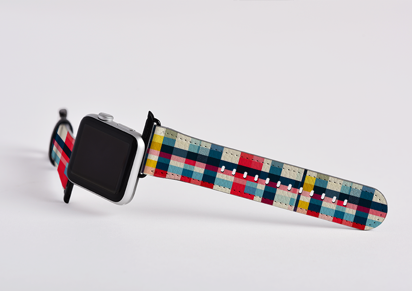 Cancun Gingham Apple Watch Strap