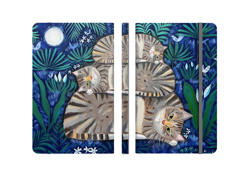Cat Nap By Mary Stubberfield Folio Notebook