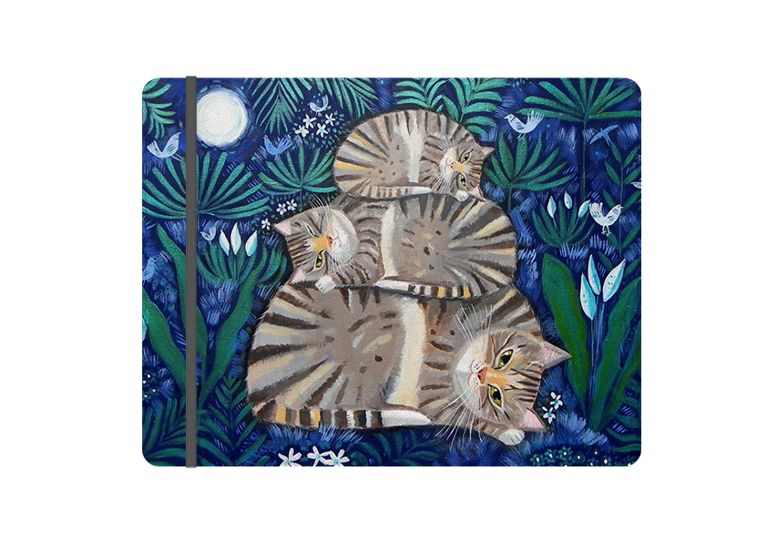 Cat Nap By Mary Stubberfield Folio Notebook