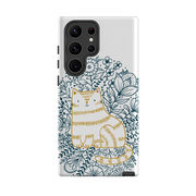 Samsung Tough  Case - Cat Design By Suzy Taylor