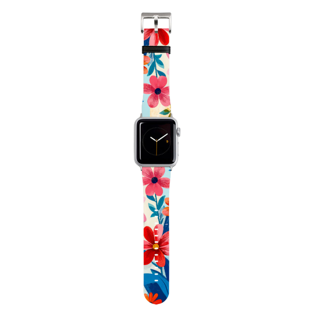 Kapellen-Blumen-Apple-Watch-Armband
