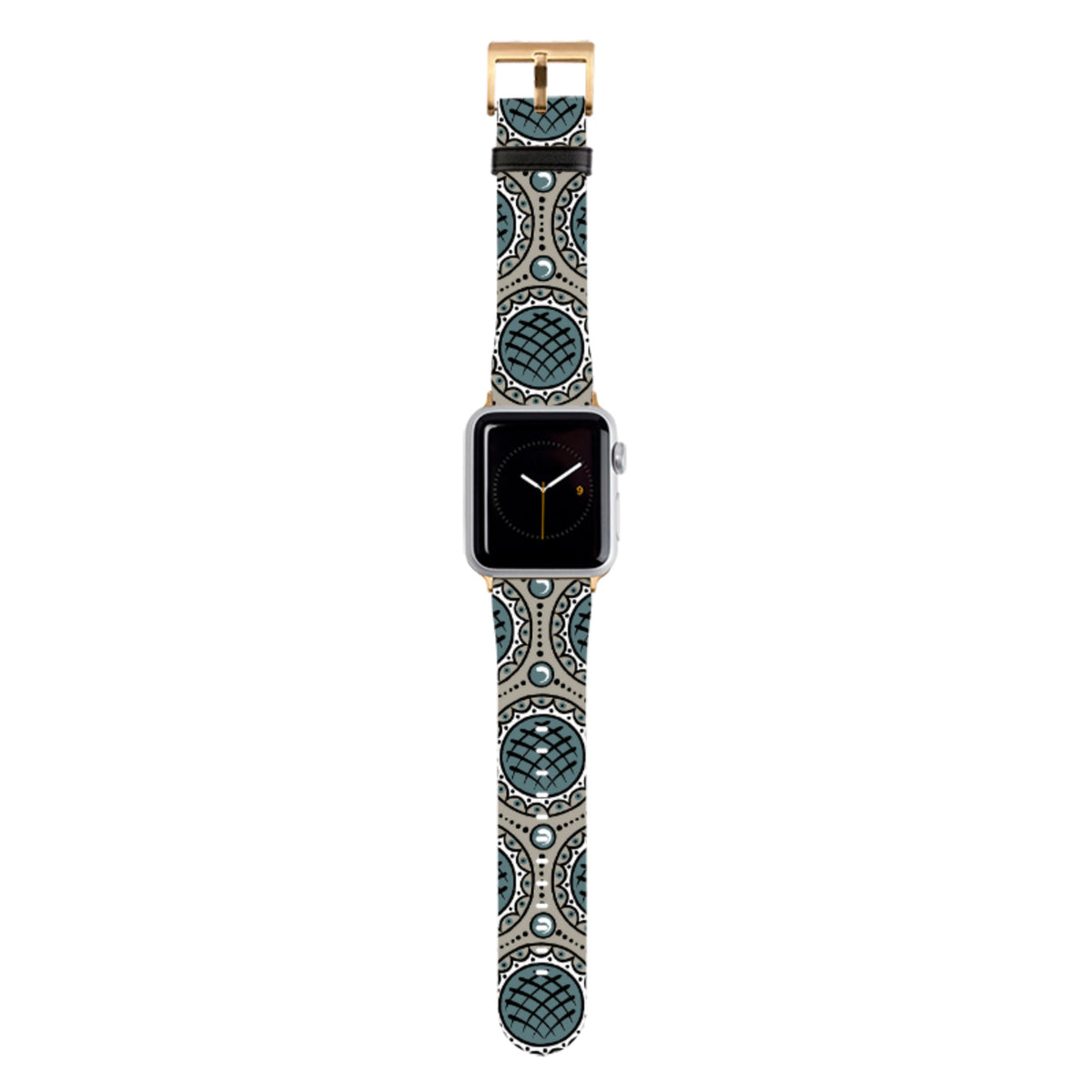 Charleston Green Apple Watch Strap By Cressida Bell