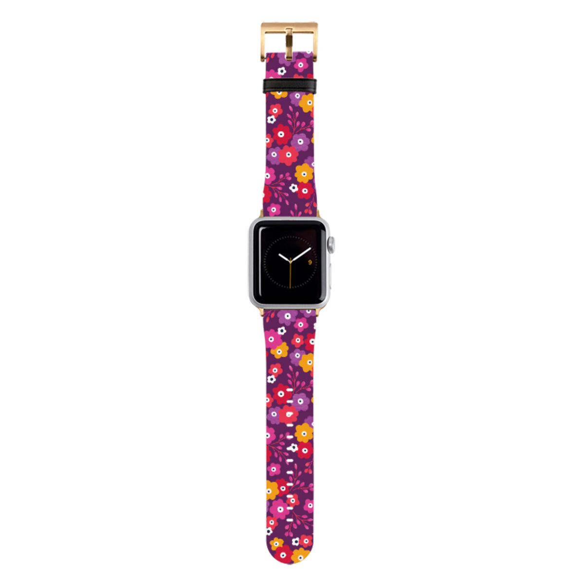 Cherry Blosom II Apple Watch Strap By Ali Brookes