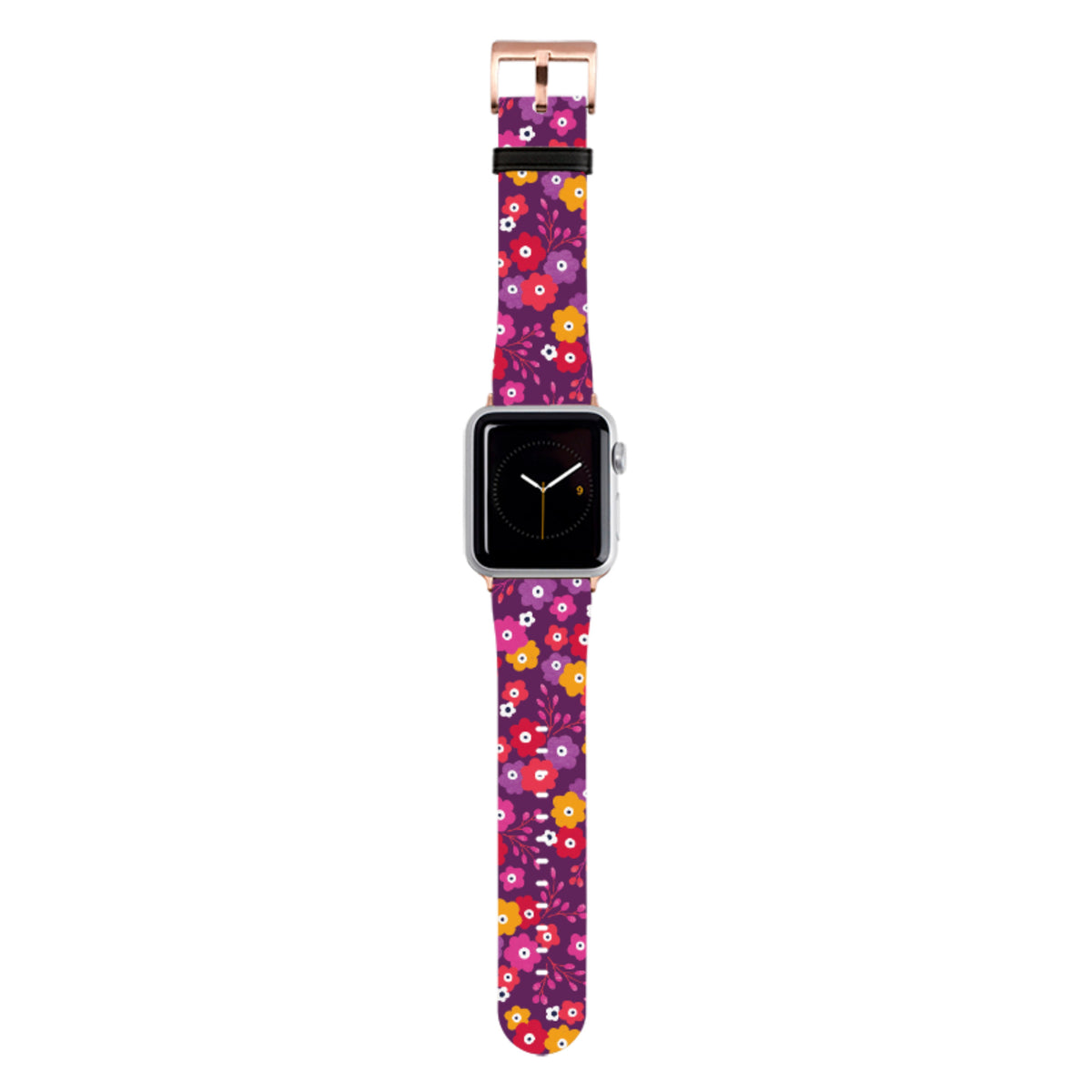 Cherry Blosom II Apple Watch Strap By Ali Brookes