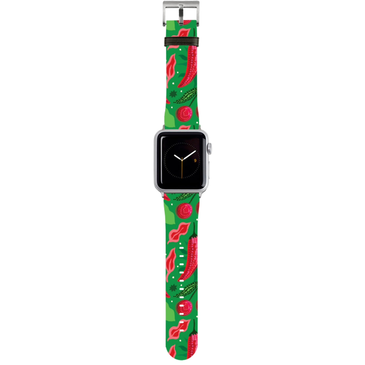 Chilli Cherry 1 Apple Watch Armband von Emma Frances Grant