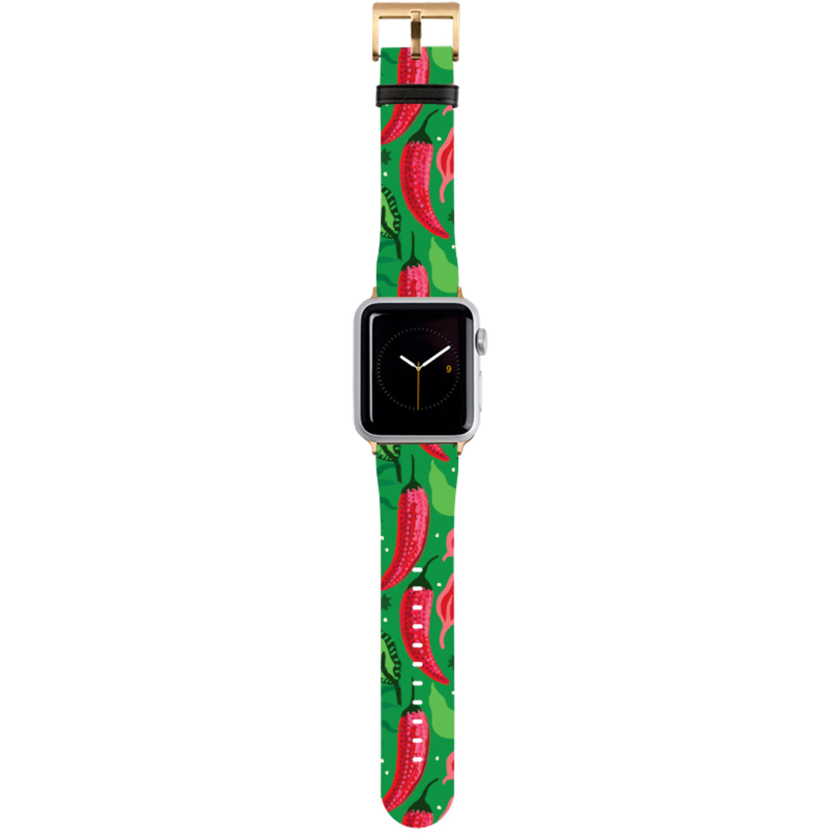 Chilli Cherry Apple Watch-Armband von Emma Frances Grant