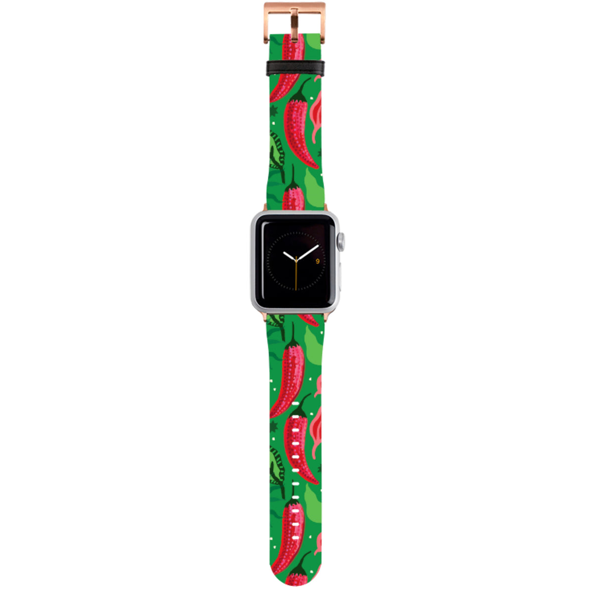 Chilli Cherry Apple Watch-Armband von Emma Frances Grant