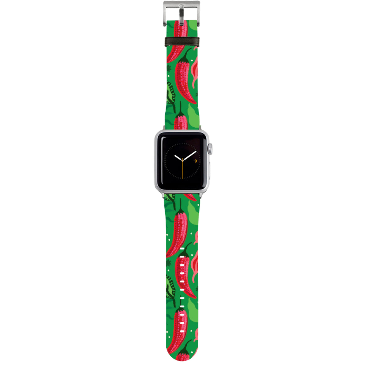 Chilli Cherry Apple Watch-Armband von Emma Frances Grant