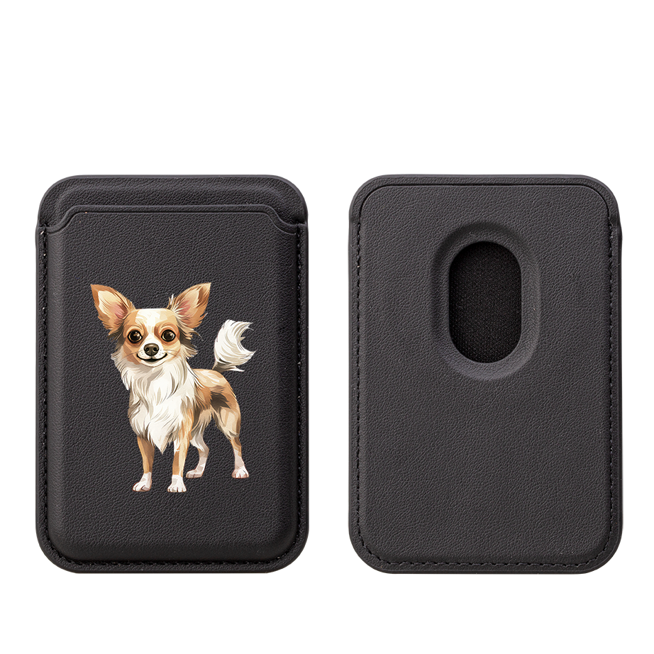 Chorkie MagSafe Wallet- Black
