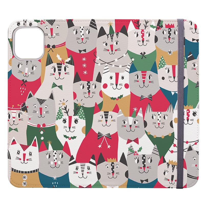 Christmas Cats II Wallet Case By Ali Brookes