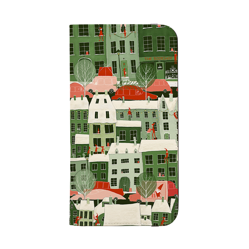 Christmas City Wallet Case By Maja Lindberg