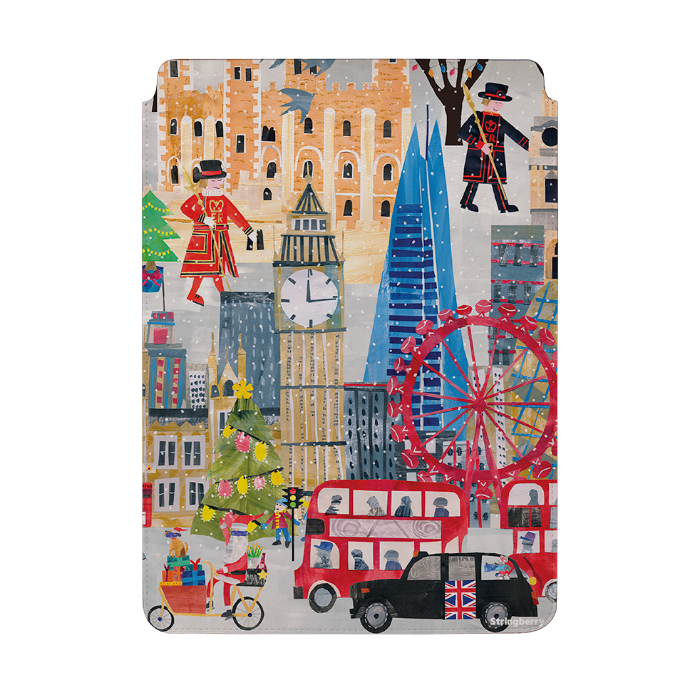 Christmas In London Laptop, Kindle & iPad Sleeve