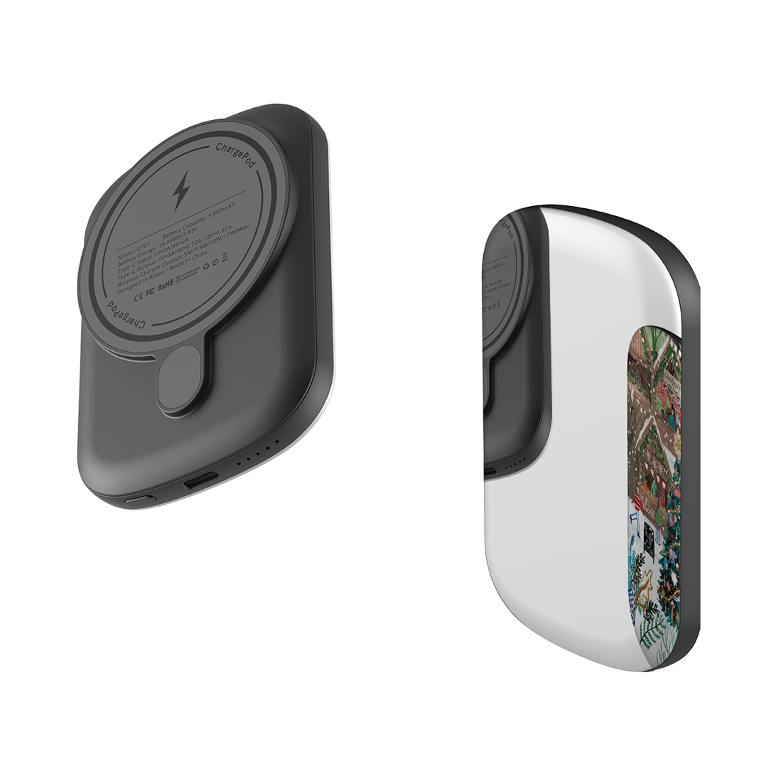 MagSafe Power Bank - Christmas Days II By Emma Frances Grant