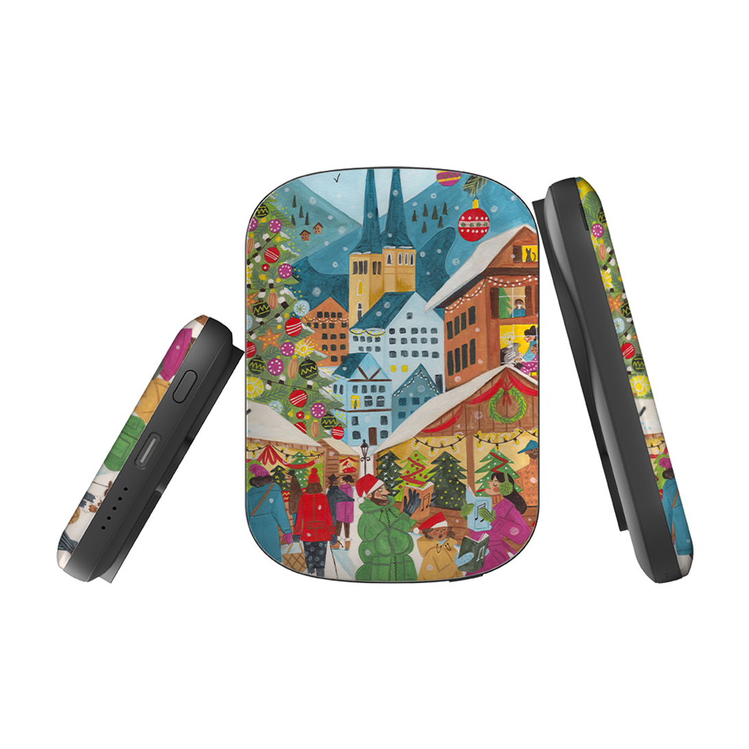 MagSafe Power Bank - Christmas Market By Caroline Bonne Muller