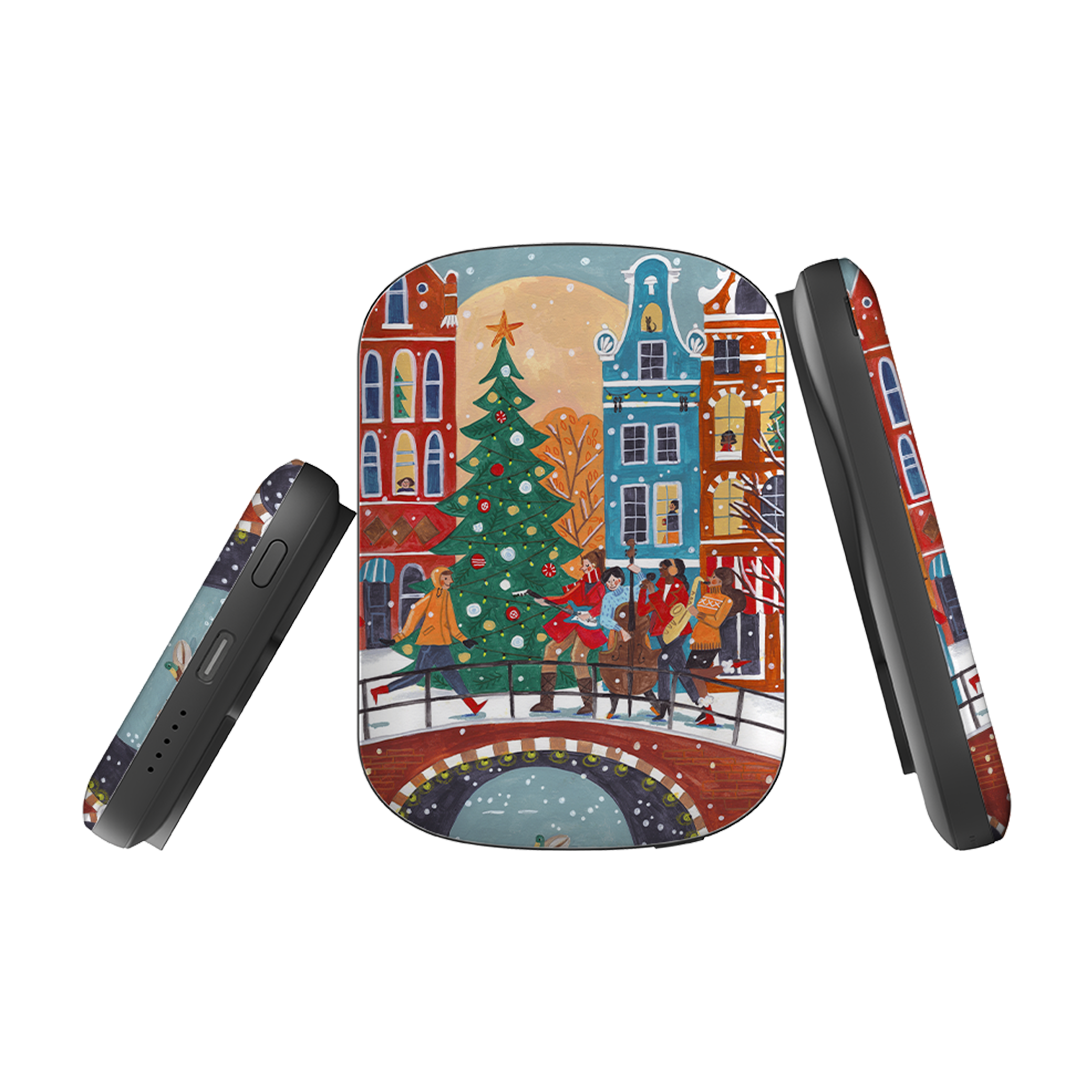 MagSafe Power Bank - Christmas Music Amsterdam By Caroline Bonne Muller