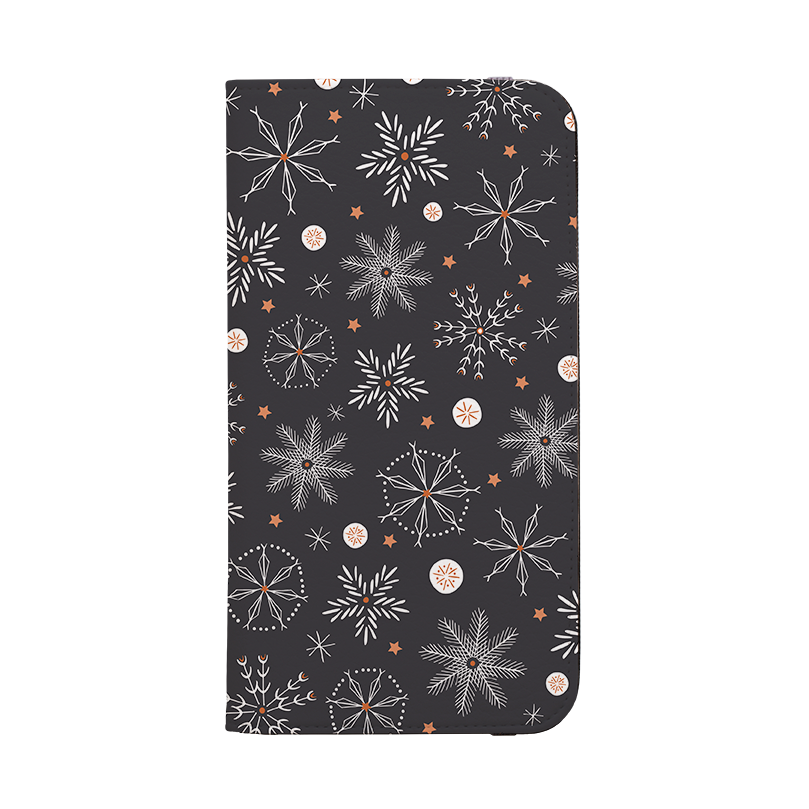Christmas Snowflakes II Wallet Case By Ali Brookes