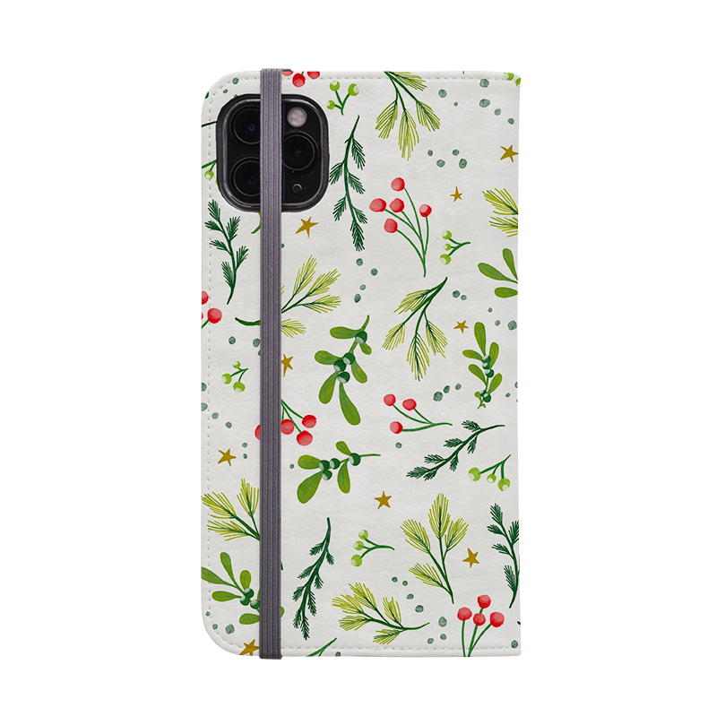 Christmas Stars Wallet Case By Katherine Quinn