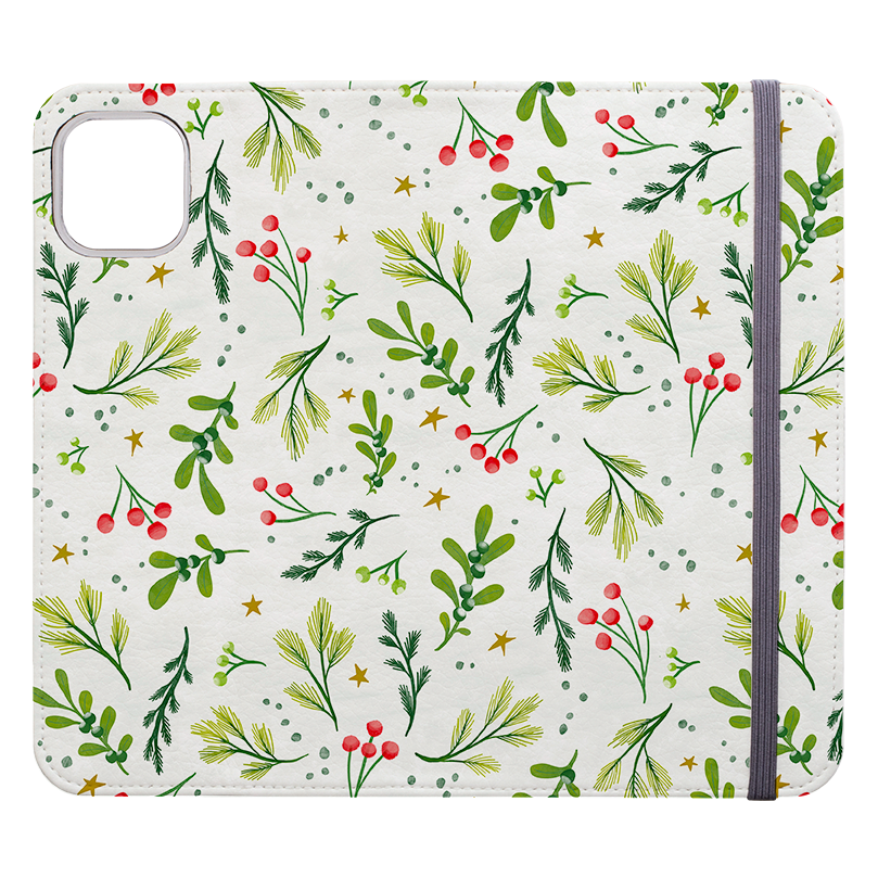 Christmas Stars Wallet Case By Katherine Quinn